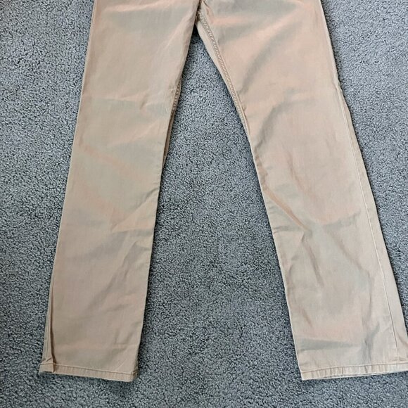 POLO RALPH LAUREN Dry Goods Straight Khaki Pants Men's Size 34/34- 5 Pocket -EUC - Picture 4 of 11